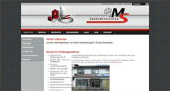 Desktop Screenshot of ms-profiwerkzeuge.de